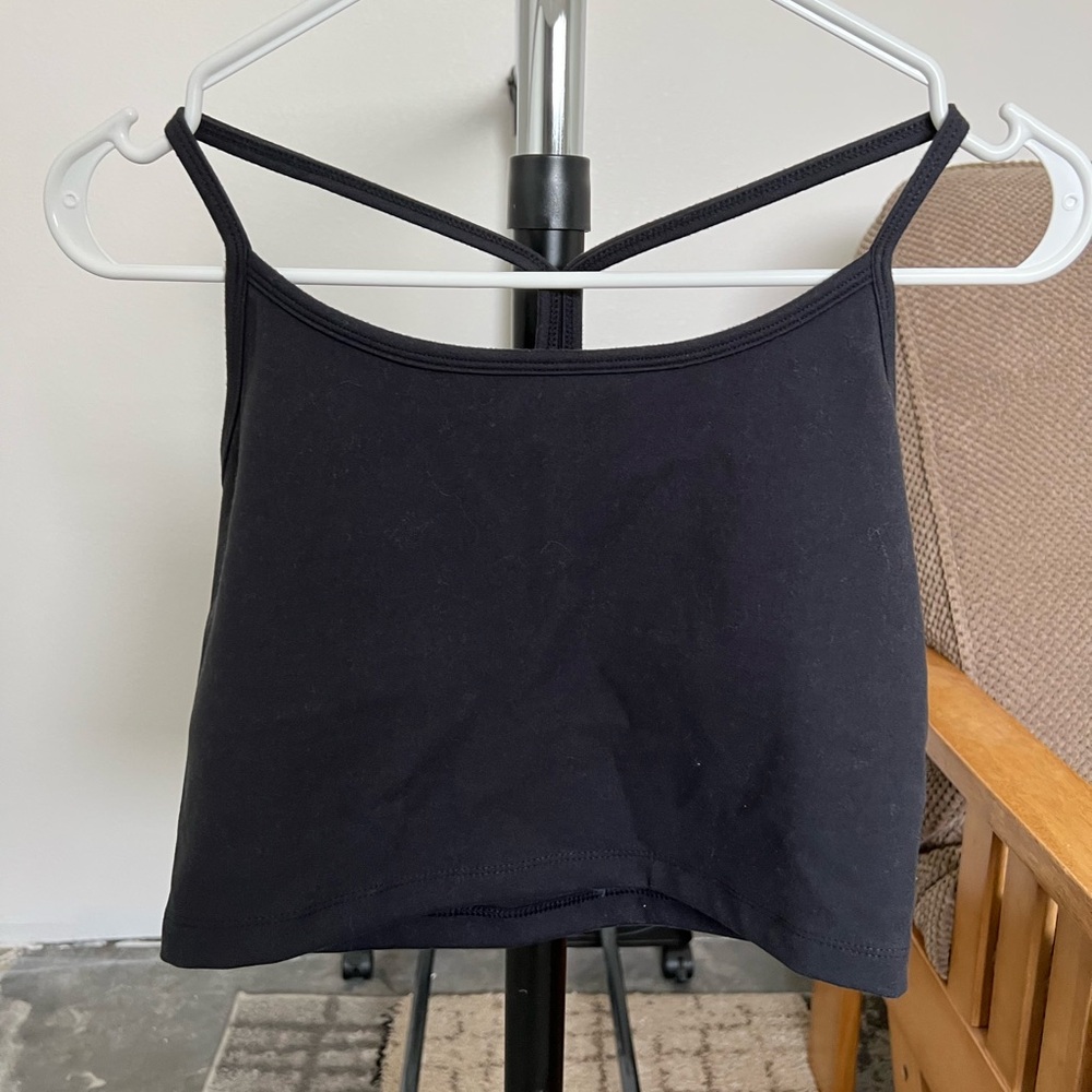 Black Women's Strappy Top
